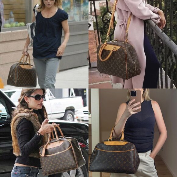 Vintage Louis Vuitton Monogram Deauville Top Handle Bag - Picture 13 of 15